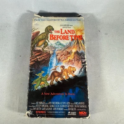 The Land Before Time a New Adventure Is Born 1989 VHS Tape MCA - Image 1 of 3