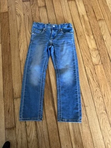 Girls Levi’s Denizen Slim Straight Jeans Size 6 - Picture 1 of 4