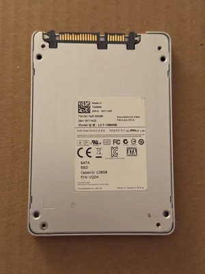Lite-On 128GB Internal 2.5" SSD Solid State Drive Storage Memory **Reformatted** - Image 1 of 3