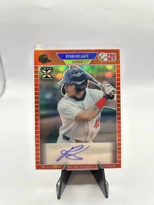Ryan Holgate 2021 Leaf Pro Set Red Rookie Auto Card - Image 1 of 2