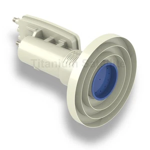 C-Band LNBF C240-5g Blau Interferenzfilter 4000-4200MHz Bandpass 2 Ausgänge - Bild 1 von 6