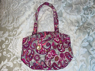 Bolso de Mano Vera Bradley Glenna - Paisley Meets Plaid - RETIRADO, DIFÍCIL DE ENCONTRAR Foto 1 de 4