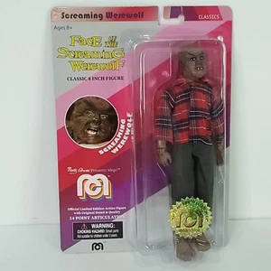 Mego 8” Universal Monsters Face Of Screaming Werewolf Action Figure 4658/10000 - Picture 1 of 5