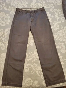 Eddie Bauer Hose Herren Größe 32 Grau Chino Gerade Freizeit Herren 32x30 - Bild 1 von 4