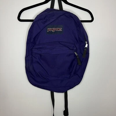 Jansport Superbreak Violet Purple Backpack B3717 - Image 1 of 4