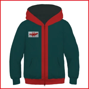 Kids Boys Spider-Man Into the Spider-Verse Miles Morales Hoodie Cosplay Costume - Picture 1 of 4