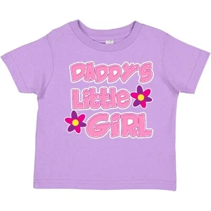 Inktastic Daddy's Little Girl Toddler T-Shirt Child Cute Sweet Flower Gift Kid - Picture 1 of 12