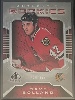 2006-07 SP Game Used Edition Authentic Rookies /999 Dave Bolland #108 Rookie RC - Image 1 of 2