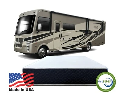 Colchón de espuma viscoelástica de gel premium cama autocaravana cámper todos los tamaños litera corta queen king  Foto 1 de 4