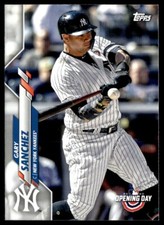 2020 Topps Opening Day Gary Sanchez New York Yankees #59