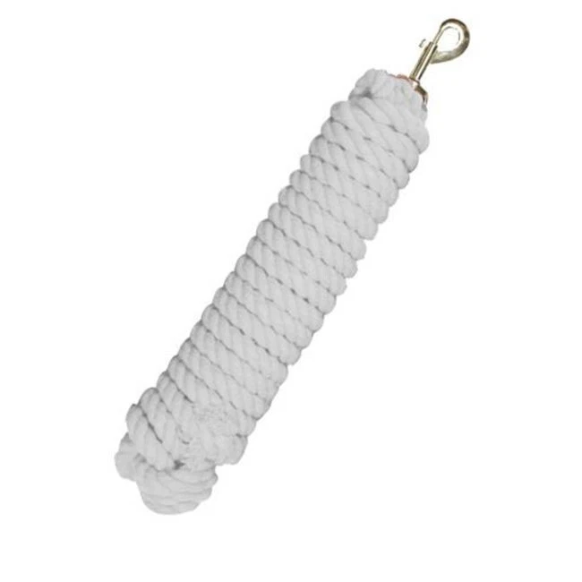 25' LUNGE LINE Braided COTTON with BRASS Snap - Image 1 of 1