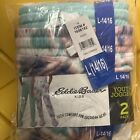 Eddie Bauer Youth Girls 2-Pack Lounge Jogger Size L (14/16) - Blue/Pink (Nwt)