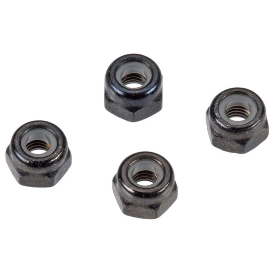 Arrma RC 3mm (M3) Nylon Insert Nuts (4pcs) ARAAR715001 - Image 1 of 1