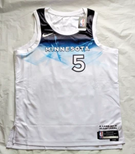 NWT Anthony Edwards #5 Minnesota Timberwolves Nike City Edition Jersey - Size XL - Picture 1 of 11