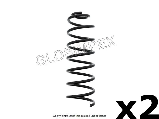 SAAB 9-5 (2002-2005) Coil Spring REAR LEFT & RIGHT (2) LESJOFORS + WARRANTY Foto 1 de 1