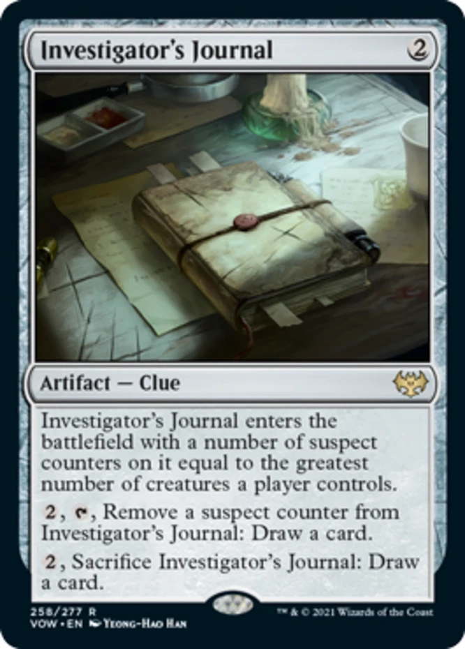 Innistrad: Crimson Vow - Investigator's Journal - Foil - Image 1 of 1