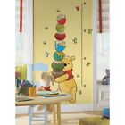 New Winnie The Pooh Growth Chart Wall Decals Baby Nursery & Kids Room Stickers