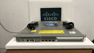 CISCO ASR1001 GigE Aggregation Services Router 4 BUILT-IN GE PORTS DUAL POWER AC