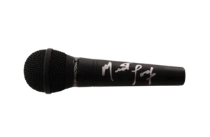 MEAT LOAF SIGNED AUTOGRAPH MICROPHONE MIC - BAT OUT OF HELL SINGER W/ JSA LOA - Picture 1 of 2