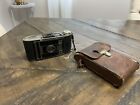 Vintage AGFA Bilinar Billy Clack Camera with Case! Untested.  6x3x1.5in