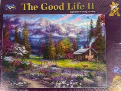 Rompecabezas Holdson Good Life II 1000 piezas nuevo sellado paisaje de montaña Foto 1 de 4