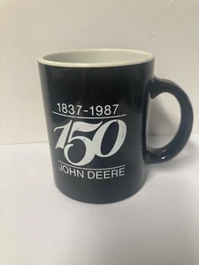 1987 JOHN DEERE 150 YEARS ANNIVERSARY COFFEE CUP MUG - Picture 1 of 6