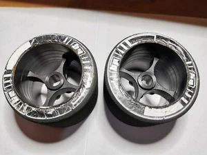 VINTAGE Paire de pneus arrière BP 55X sur jante grand diamètre pour SG MKII - Photo 1/3
