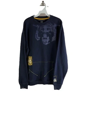 Sudadera De Colección Y2K Marithe Francois Girbaud Patchwork Estampado Animal Cuello Redondo Foto 1 de 4