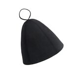 Skin Friendly Wool Felt Sauna Hat for Hair Protection and Heat Resistance