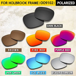 1.5MM POLARIZED Replacement lenses for Oakley Holbrook RX OX8156 56mm Frame - Foto 1 di 38