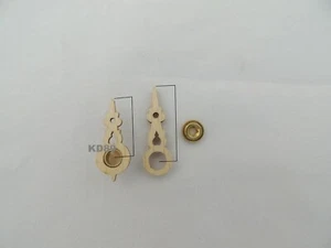 Gioco Di Aghi In Legno Per Orologio A Pendolo Cucù 18 / 24 Mm Per Quadrante 5 Cm - Picture 1 of 2