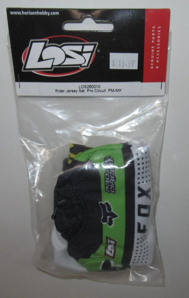 Losi Pro Circuit Rider Jersey Set: PM-MX (ProMoto Dirt Bike) #LOS260010 NIP - Image 1 of 1