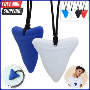Chewy Necklace Sensory Kids Chew For Teething, Autism, ADHD, Fidgeting & Biting - Photo 1/14