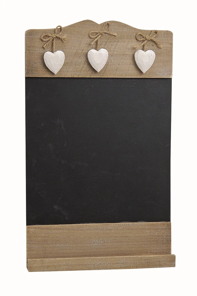 Memo Tafel zum hängen mit 3 Herzen - Bild 1 von 1