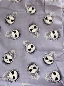 Nightmare Before Christmas Fabric BTHY Jack Faces new Cotton Halloween - Picture 1 of 1