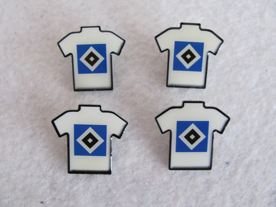 ARAL 4 Hamburger SV Trikot Pins - Fußball Pin Anstecker - OVP!