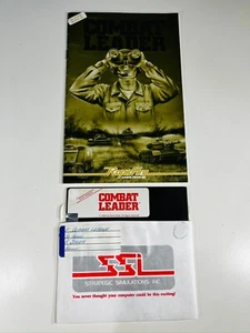 Combat Leader Atari 400 800 5 1/4" FLOPPY DISK GAME Rare Vintage Gaming - Picture 1 of 4