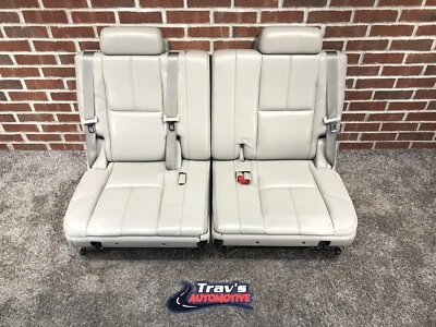 07-14 Chevy Tahoe/Suburban GMC Yukon/Yukon XL 3rd Row 50/50 Bench Seats Titanium - Image 1 of 4