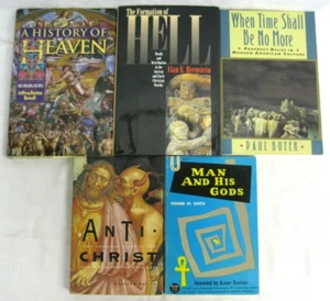 When Time Shall Be No More Man and His Gods Anti-Christ Book Lot of 5 - Picture 1 of 12