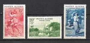 Algeria 1957 Yvert No. 346 To 348 New ** First Choice - Picture 1 of 1