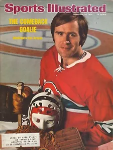 Ken Dryden Montreal Canadiens 1974 Sports Illustrated Magazine - Picture 1 of 1
