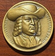 William Penn Bronze Medal by Medallic Art Co NY MACO