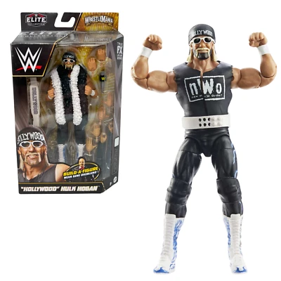 Boneco de ação WWE Hollywood Hulk Hogan Elite Collection Wrestlemania Mattel - Imagem 1 de 4