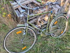 UDA KELLERMANN in OEDT  28 " Fahrrad Legende Rarität Grün mit originalen Schloß - Bild 1 von 11