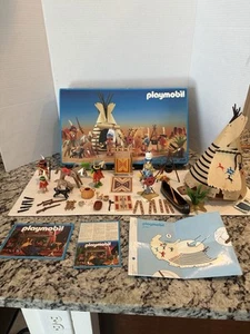 Vintage Playmobil 3733 Indianerdorf/Tipi 99% Originalverpackt - Bild 1 von 11