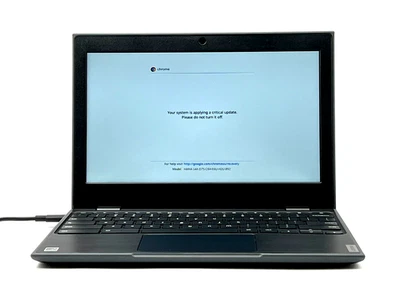 联想 100e Chromebook 第 2 代 - MT8173C - 4GB - GX6250 - 32GB 固态硬盘(RESET LOOP) — 第 1/4 张图片