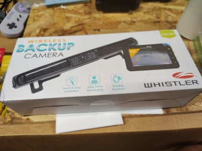 Whistler WBU-800 Solar Wireless Backup Monitor Plus All Accessories NO CAMERA - Image 1 of 4