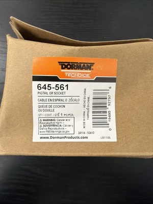 🛠️ Dorman 645-561 Pigtail / Socket - ECS - Image 1 of 4
