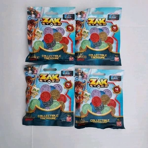 Menge 4 Zak Storm Sammler Schatz 4er Pack Blind Packs Mobile App Spiel - Bild 1 von 4