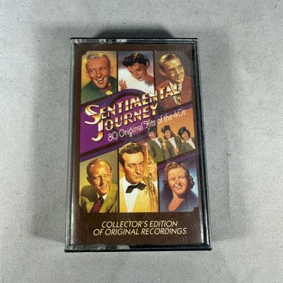 Sentimental Journey 80 Original Hits Of The 40s Cassette Tape 1989 - Image 1 of 4
